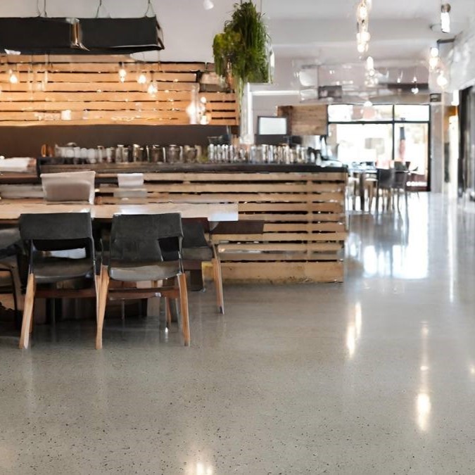 Commercial concrete floor Bridgend