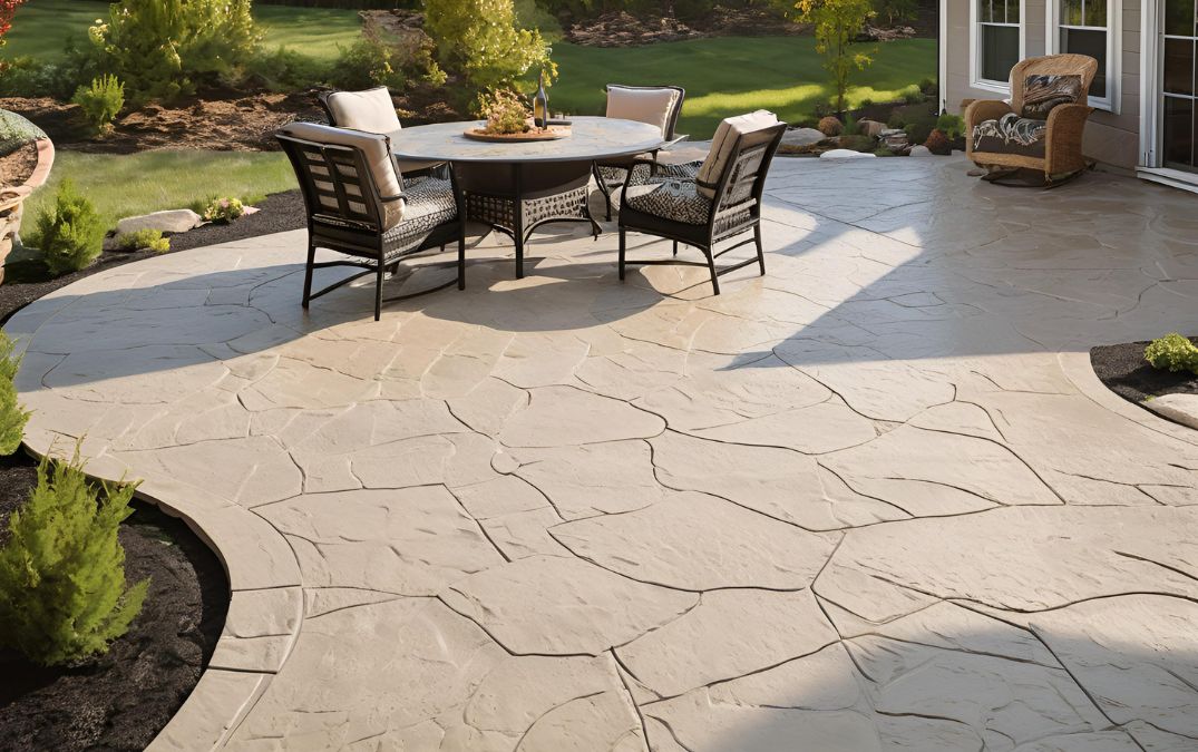 Spalled concrete as a result of extreme heat.